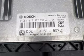 0281017325 Блок управления двигателем BMW 5 F10/F11/GT F07 Арт e12388666, вид 1