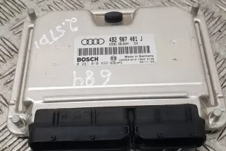0281010822 Блок управления двигателем Audi A6 C5 (S6,RS6) Арт e12387890, вид 2