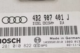 0281010822 Блок управления двигателем Audi A6 C5 (S6,RS6) Арт e12387890, вид 3