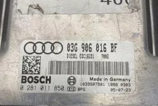 03G906016BF Блок управления двигателем Audi A4 B7 Арт e12387646, вид 2