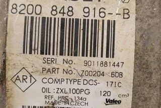 8200848916B Компрессор кондиционера Renault Trafic 3 Арт e12384696, вид 2