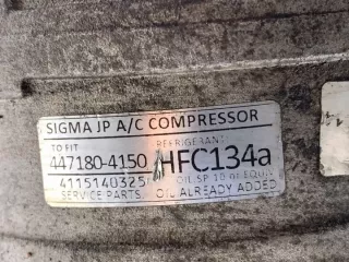 447180-4150 LORK-535-14814 Компрессор кондиционера Mercedes C W203 Арт e12384211, вид 4
