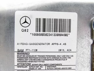 1668600302 Подушка безопасности Mercedes ML/GLE W166 Арт e12379995, вид 4