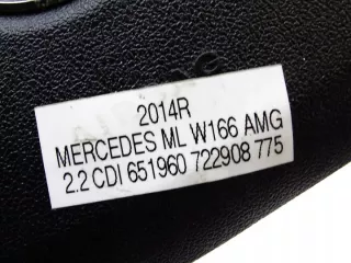 1668600002 Подушка безопасности Mercedes ML/GLE W166 Арт e12379994, вид 6