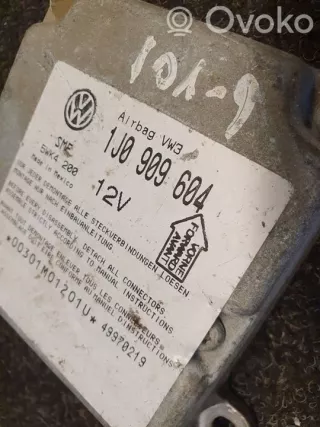 1J0909604 Блок AirBag Volkswagen Passat B5 Арт e12365245, вид 3
