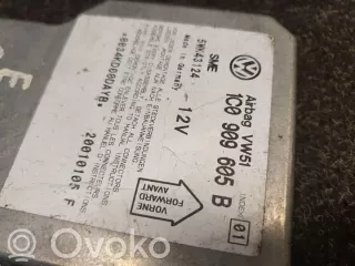 1C0909605B Блок AirBag Volkswagen Passat B5 Арт e12365244, вид 2