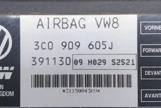 1K0909605J Блок AirBag Volkswagen Passat B7 Арт e12365099, вид 1