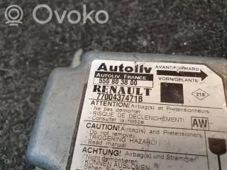550803800 Блок AirBag Renault Scenic 1 Арт e12364767, вид 3