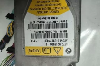 9248096 Блок AirBag BMW 5 F10/F11/GT F07 Арт e12363287, вид 1