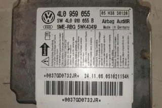 4L959655 Блок AirBag Audi Q7 4L Арт e12363004, вид 4