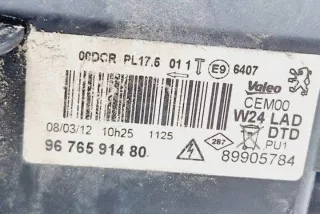 9676591480 Фара правая Peugeot 508 Арт e12361494, вид 4