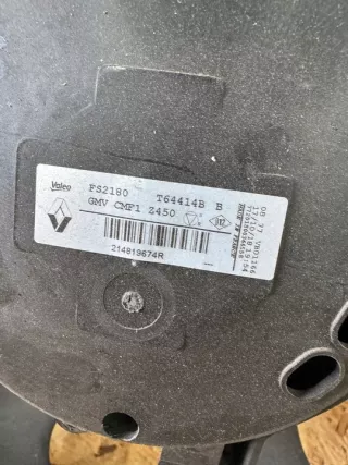 214819674R Вентилятор радиатора Renault Megane 4 Арт e12351150, вид 2
