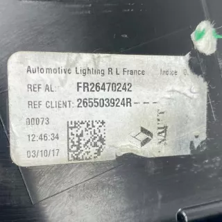 265503924R Фонарь задний правый Renault Talisman 1 Арт e12347489, вид 12