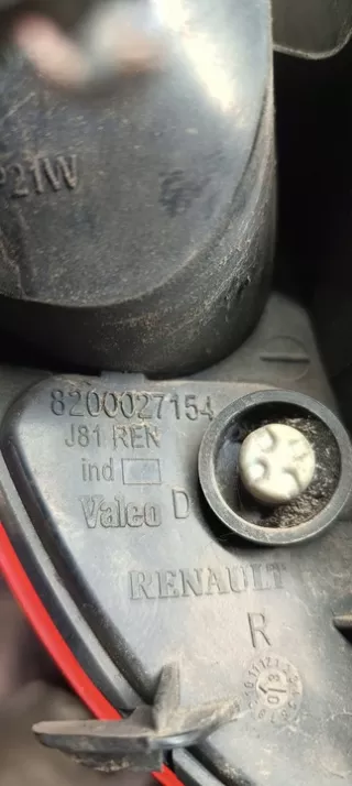 8200027154 Фонарь задний правый Renault Espace 4 Арт e12347273, вид 2
