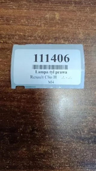  Фонарь задний правый Renault Clio 3 Арт e12347245, вид 16