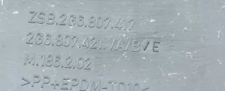 2G6807421A Бампер задний Volkswagen Polo 6 Арт e12339717, вид 10