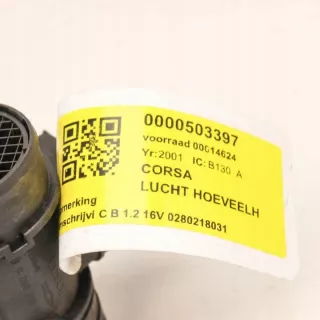 0280218031 Расходомер воздуха Opel Astra G Арт e12333383, вид 1