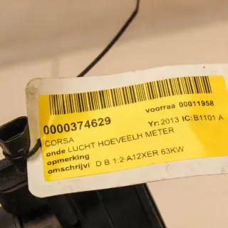 13307079 Расходомер воздуха Opel Astra J Арт e12333320, вид 2