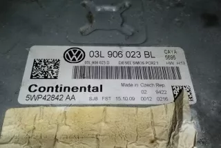 03L906023BL Блок управления двигателем Volkswagen Polo 5 Арт e12321938, вид 2