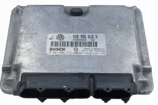 038906018N Блок управления двигателем Volkswagen Passat B5 Арт e12321890, вид 1