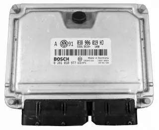 038906019HJ Блок управления двигателем Volkswagen Golf 4 Арт e12321467, вид 1