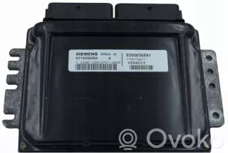 S110030054 Блок управления двигателем Renault Megane 2 Арт e12320496, вид 1