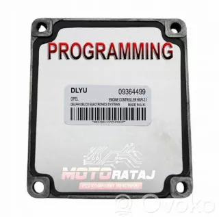 09364499 Блок управления двигателем Opel Zafira A Арт e12319868, вид 1