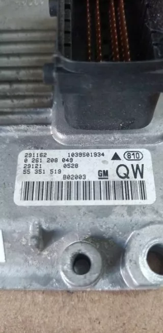 0261208049 Блок управления двигателем Opel Signum Арт e12319742, вид 2