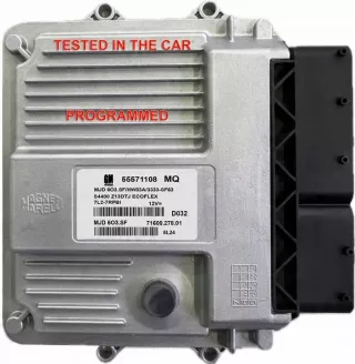 55571108MQ Блок управления двигателем Opel Corsa D Арт e12319574, вид 1