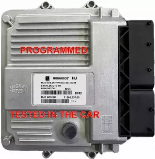55566037 Блок управления двигателем Opel Corsa D Арт e12319563, вид 1