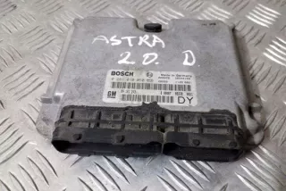 F69_ 0281010050 Блок управления двигателем Opel Astra G Арт e12319485, вид 1