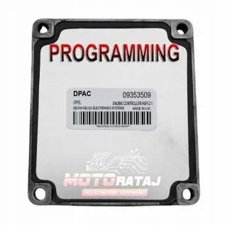 09353509 Блок управления двигателем Opel Astra G Арт e12319475, вид 1