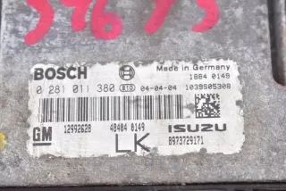 12992628 Блок управления двигателем Opel Astra H Арт e12319374, вид 2