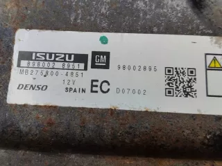 98002895 MB275800-4851 Блок управления двигателем Opel Astra H Арт e12319349, вид 4