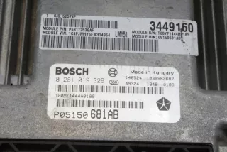 P05150681AB Блок управления двигателем Jeep Cherokee KL Арт e12318104, вид 1