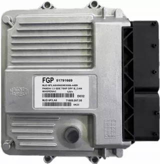 51791669 Блок управления двигателем Fiat Panda 2 Арт e12317772, вид 1