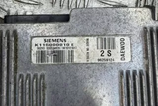 96259124 Блок управления двигателем Daewoo Matiz M100 Арт e12317719, вид 3