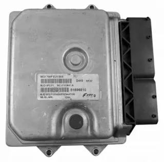 51896810 Блок управления двигателем Citroen Nemo Арт e12317681, вид 1