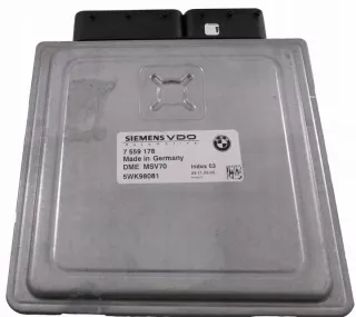 7559178 Блок управления двигателем BMW 5 E60/E61 Арт e12317233, вид 1