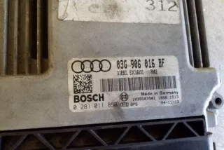 03G906016BF Блок управления двигателем Audi A6 C6 (S6,RS6) Арт e12316494, вид 2