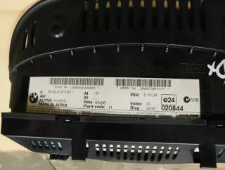 6973671 Блок навигации BMW 3 E90/E91/E92/E93 Арт e12314366, вид 2