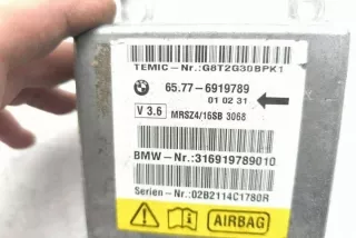 6919789 Блок AirBag BMW 5 E39 Арт e12304686, вид 4