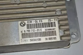 6799712 Блок AirBag BMW 5 F10/F11/GT F07 Арт e12304607, вид 3