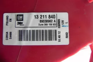 13211840 Фонарь задний правый Opel Astra K Арт e12298345, вид 1