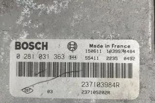 0281031363 Блок управления двигателем Opel Vivaro B Арт e12292912, вид 2