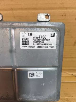 55484738 17499201021 Блок управления двигателем Opel Astra J Арт e12292677, вид 2