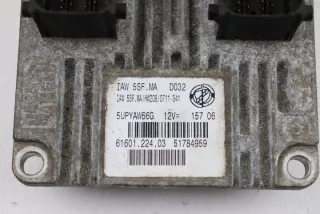 51784959 6160122403 Блок управления двигателем Fiat Doblo 1 Арт e12291527, вид 4