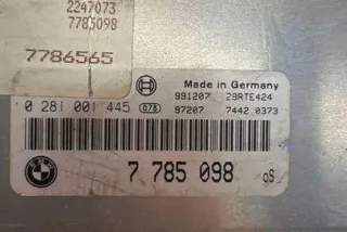 7785098 Блок управления двигателем BMW 3 E46 Арт e12290627, вид 2