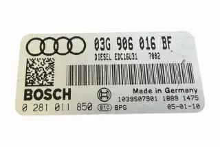 03G906016BF Блок управления двигателем Audi A6 C6 (S6,RS6) Арт e12290360, вид 2
