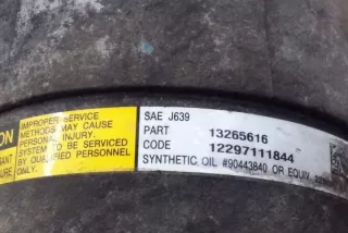 13265616 Компрессор кондиционера Opel Vectra C  Арт e12288230, вид 2